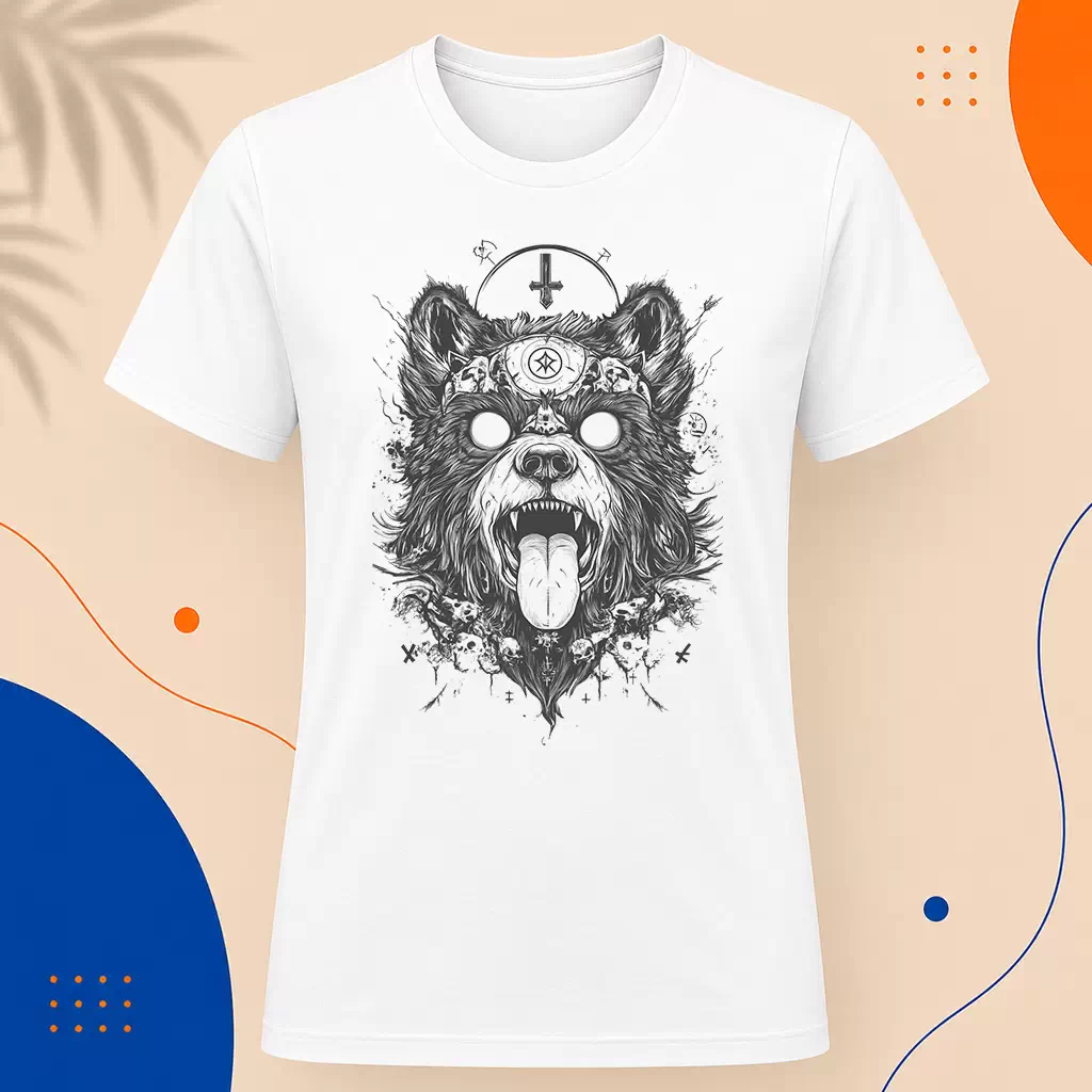 Pánské tričko - Mystic Bear